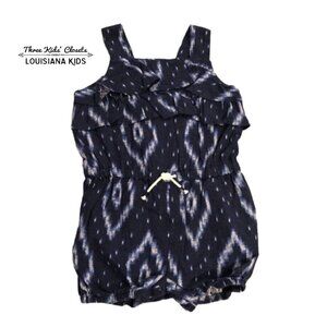 Carter's 6m Navy Tie Dye Romper